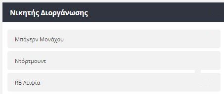 Νικητής Μπουντεσλίγκα